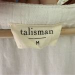 Sundance Talisman White Ruffle Maxi Dress with Tassel Tie Women’s Medium Photo 5