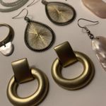 Lot Of 5 Costume Earrings Pierced Dangle Photo 2