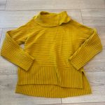 NEW Moth x Anthropologie Mustard Yellow Turtleneck Slouchy Sweater Size M Size M Photo 1