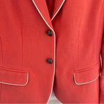 Gap Coral Two Button The Academy Blazer Cotton | Size 2 Photo 3