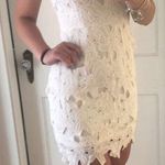 ASTR White Lace Dress Photo 0