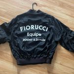 Fiorucci Awesome Women's Black Lou Bomber Jacket - Sz M Photo 2