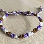 Handmade Adalynn Bracelet, anklet, trendy, comfortable, tie, embroidery thread, woven, gi Photo 0