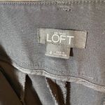 Ann Taylor  LOFT‎ Black Ankle Pants Size 4 Career Business Casual Photo 5