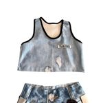 Jack Moda Fitness Womens 2 Piece Tank Top Leggings Outfit Yoga Fitness Gym Med Photo 1