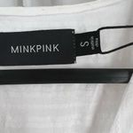 MINKPINK White Farrah Playsuit Romper Small New Photo 6