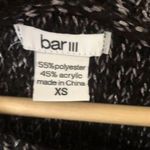Bar III Marled black oversized sweater Photo 1