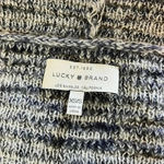 Lucky Brand  Boho Blue Silver Southwestern Cocoon Cardigan Sweater Size XS S Photo 3