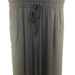 Women's Short Sleeve Blue Jumpsuit Size Medium Photo 5