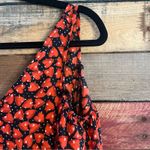 Disney Alice Through The Looking Glass Heart Print Cold Shoulder Dress Size XS Photo 3