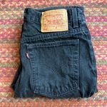 Levi's VINTAGE BLACK 512 SLIM STRAIGHT FIT JEANS Photo 2