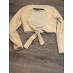 ZARA  open back with tie women's shirt, size‎ small Photo 1