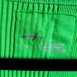 Aerie Green Ribbed Tank Top Casual Minimalist Soft Girl Athleisure Large Photo 2