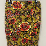 Loft  Floral Pencil‎ Skirt - Boho Hippie Vibe Size 0 Photo 0