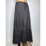 1900 Edwardian Black Mourning Dress Set w/ Brooch, Hat & Underskirt XS Photo 3