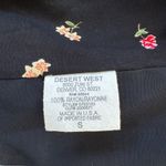 Vintage Y2K Desert West Black Floral & Heart Print Vest Photo 5