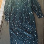 Maggy London Women's Long Sleeve Faux Wrap Dress Photo 5