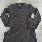 SKIMS  Fits Everybody crew Neck long sleeve Dress, BLACK, Size 2X, $88 Photo 5