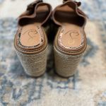 Sam Edelman Brown Suede Slide Platform Sandals with Tortoise Buckle Size 8 Photo 6