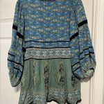 Free People Green Luna Scarf Tunic Size XS- As Seen On Desperate Housewives Photo 9
