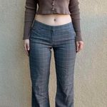 EXPRESS Goth Grey Low rise Bootcut  Pants Photo 0