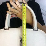 Gucci Ivory Leather Satchel Self-Standing Jackie Silver Buckle Hand Bag COMES WITH: DUST BAG Photo 10