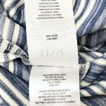 LYSSÉ New Lysse Stripe Knit Mulholland Midi Side Slit Sleeveless Tank Dress Blue Photo 11