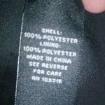 Sharagano  12 Black Pleated Long Sleeves Mini Dress Funeral Photo 7