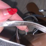 Time And Tru  metallic silver summer sandals Photo 8