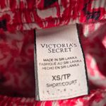 Victoria's Secret  Red Reindeer Print Pajama Pants XS Short Holiday Christmas Photo 2