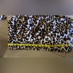 Leopard print faux fur Jacket Ham & Threads hoodie pull on size L Brown Size L Photo 10