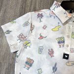 Bad Birdie WM PHOENIX OPEN Golf Polo Shirt Womens Small PGA Phoenix Open White Photo 4