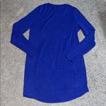 Athleta Balance Dress Long Sleeve Crew Neck Noble Blue Heather Medium Photo 5