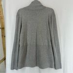 Verve Ami  Open Front Cardigan Ribbed Sweater Women’s XL Grey Photo 6