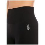 Free People  Movement Black Good Karma Leggings Size M/L NEW Photo 2