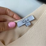 Rails  Ally Knit Tank‎ Top Ivory L Photo 5