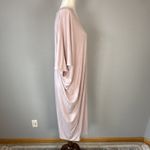 Barefoot Dreams Luxe Milk Jersey Womens Caftan Dress OS One Size Faded Rose Pink Photo 6