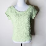 Anthropologie Mauve Green Socialite Popcorn Tee Photo 1