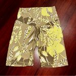 Aerie  Offline Printed Biker Shorts Green Yellow Small Photo 1