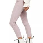 Free People Womens Jeans Size 24 Sun Chaser Corduroy Skinny Periwinkle Lavender Photo 3
