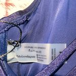 Catherine Malandrino ‎ Blue One Piece Swimsuit with Criss-Cross Straps Photo 11