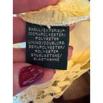 Ralph Lauren Lauren  Dress Women 12 Yellow Floral Lace Cap Sleeve Sheath Preppy Photo 9