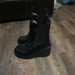 Rag and Bone  Sloane Chelsea boots in black suede and leather wedge Size 39.5 (8.5) Photo 1