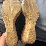 Stuart Weitzman  Navy Blue Suede Wedge Shoes Corkswoon size 10.5 Photo 5