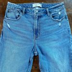 Abercrombie & Fitch Abercrombie Fitch TheSkinny HighRise Jeans Distressed Hem Curve Love Blue 29 EUC Photo 2