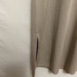 Exclusively Misook Shirt Sleeve‎ Rayon/Acrylic/Polyester Blend Shirt Size Small Tan Photo 2