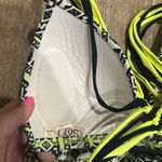 SO Black and Yellow Patterned Bikini with padding Photo 2