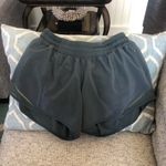 Lululemon  Hotty Hot Shorts Green Mesh Athletic 4” Inseam Short 4 / Small Photo 6
