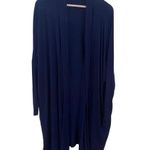 UGG  light robe blue cinged XL long sleeve pockets Photo 0