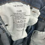 Ann Taylor ‎ size 6 blue skinny jean pants denim non-distressed Photo 3